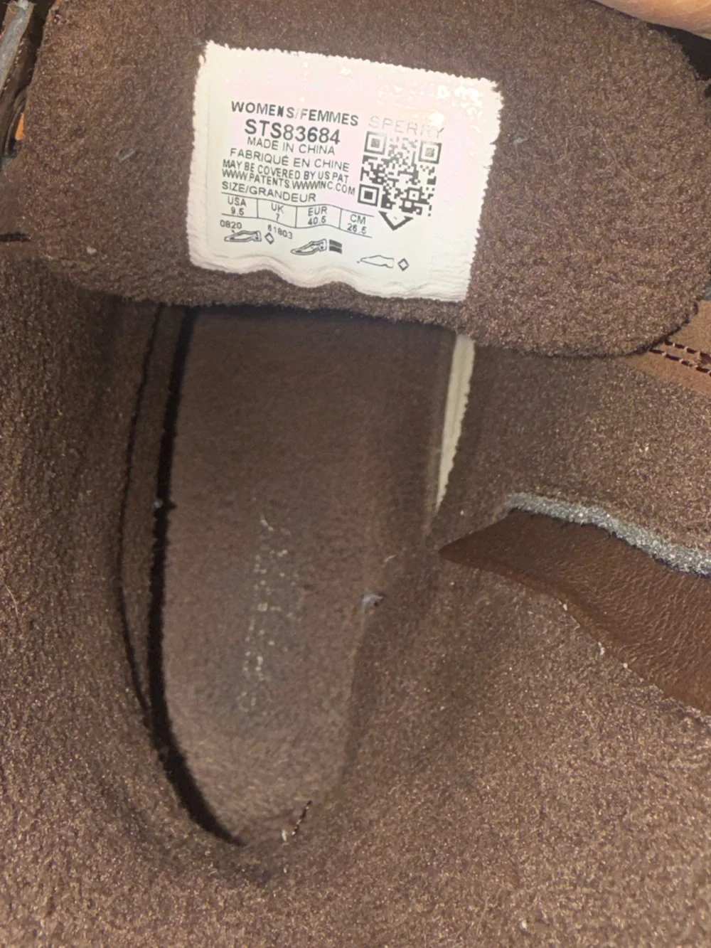 Sperry Brown and Black Waterproof Duck Boots